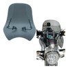 Bolha Parabrisa Para Moto Honda Cbx 250 Original - Fume 1
