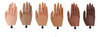 Mão Artificial Prática Knowu Para Unhas, Direita, Cor #1 5