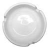Cenicero De Porcelana Blanca 3 Cavidades Bar Resto Apilable 2