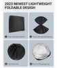 Proadsy Parabrisas Delantero Parasol Protector Solar Plegabl 3