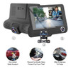4.0 Polegadas Dash Câmera Dash Cam Dual Lente Suporte 1