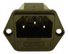 Portafusible 20mm + Conector Pc Macho (tornillos) 0