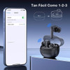 Fone De Ouvido Sem Fio 1hora Aut207n Bluetooth Preto 3
