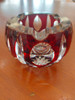 Cenicero De Mesa Antiguo De Cristal 0