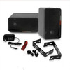 Pyle Surround Altavoz Bluetooth Impermeable Hogar 2 Unidades 1