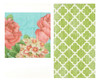 Servilletas Decoupage Laura Craft Set Treillage Y Rosas 0