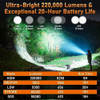 Wsiiroon Linterna Led Recargable De Alto Lumen 1
