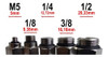 02 Conexao Pneumatica Silenciador Com Regulagem Rosca 1/4 2