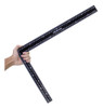 Set  Escuadra + Regulable Con Nivel + 90 Grados+ Regla 30cm 1