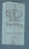 Ephemera Boleto Centrico Linea M1  Cutcsa Omnibus Montevideo 1