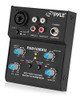 Mezclador De Audio Pyle Canal Profesional Compacto 0