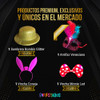 Combo Cotillon Luminoso Led Neon Fiesta Carioca 90 Personas 3 Combo Cotillon Luminoso Led Neon Fiesta Carioca 90 Personas 3