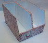 Cajón De Madera Artistico 30x24x18cm 2 Divisiones Xcaballito 0