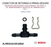 Kit Completo De Conector De Retorno De Inyector Bosch 4