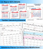 Kit Imprimible Calendarios 2024 Almanaque Mega Pack Editable 2