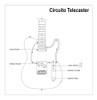 Circuito Telecaster Completo + Treble Duncan Mod 3