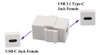 Aaotokk Usb C Keystone Jack Adaptador Usb 3.1 Type-c Femenin 2