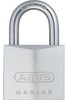 Abus 75ib/40 Candado De Latón Cromado De Grado Marino, Grill 0