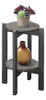 Conceptos De Conveniencia Newport Medium Plant Stand, Cement 2