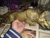 Lobo Bronce Macizo 6.400 Kg 1