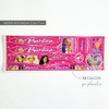 Plancha Kit De Calcomanías Para Bicicletas Similar Barbie 1