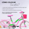 Plancha Kit De Calcomanías Para Bicicletas Similar Barbie 2