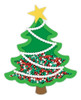 Faca De Corte E Relevo Scrapbook Arvore De Natal  M11 0