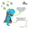 Boneco Dino Papa Tudo Brinquedo Didático Para Bebês - Elka 2 Boneco Dino Papa Tudo Brinquedo Didático Para Bebês - Elka 2