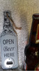 Destapador De Madera Forma Botella Cerveza,24cm 3