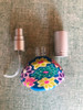 8 Perfumeros De Cartera De Vidrio Decorados Tipo Cerámica 6
