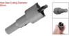22mm De Diámetro Placa De Acero Corte Aleación Taladro Broca 1