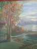 Gran Óleo Sobre Tela De Paisaje. No Envio 5