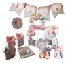 Kit Imprimible Cajitas 3 Jardin Con Mariposas 0