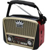 Radio Solar Am / Fm / Usb - Parlante Bluetooth Vintage 0
