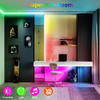 Easeking 50 Pies Music Sync Rgbic Tira De Luces Led Para El 2