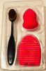 Kit Set  Maquillaje ,brocha Oval ,espoja Gota, Brushegg. 1