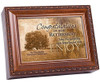 Cottage Garden Congrats Retire Woodgrain Music Box / Jewelry 0 Cottage Garden Congrats Retire Woodgrain Music Box / Jewelry 0
