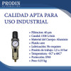 Filtro Regulador Presión Con Manómetro Y Protección Metálica 3
