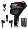 Kit De Coche Rojo Led Radio Fm Estéreo Mp3 Modulador Transmi 2