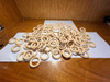 Argollas De Madera De 45mm X75 Unidades 2