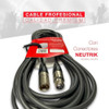 Cable Plug Trs A Plug Trs Neutrik Balanceado Estereo 1 Metro 3