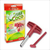 Abridor Furador Coco Verde Facil Pratico Resistente Aco Inox 0