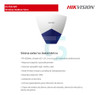 Hikvision Sirena Exterior Inalámbrica 110db Luz Led 1