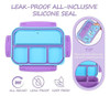 Lonchera Bento Para Niños, 4 Compartimentos, 4