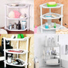 Organizador Esquinero 3 Estantes Baño Cocina 2