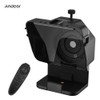 Novo Andoer Portátil Smartphone Teleprompter Prompter Com 1