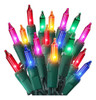 Odeetronic Luces De Navidad Multicolores, 21.63 Pies, 100 Lu 0