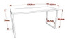 Conjunto Home Office Com Mesa Para Computador E Gaveteiro Wt 4