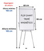 Cavalete Flip Chart Magnético Tripé Regulável Evento Empresa 1