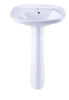 Pie Columna Loza Roca Capea Baño Porcelana Blanca Mueble 2